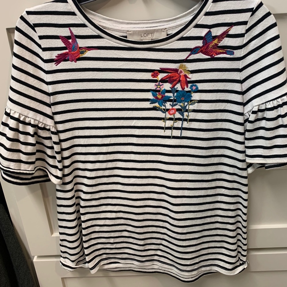 Embroidered LOFT shirt